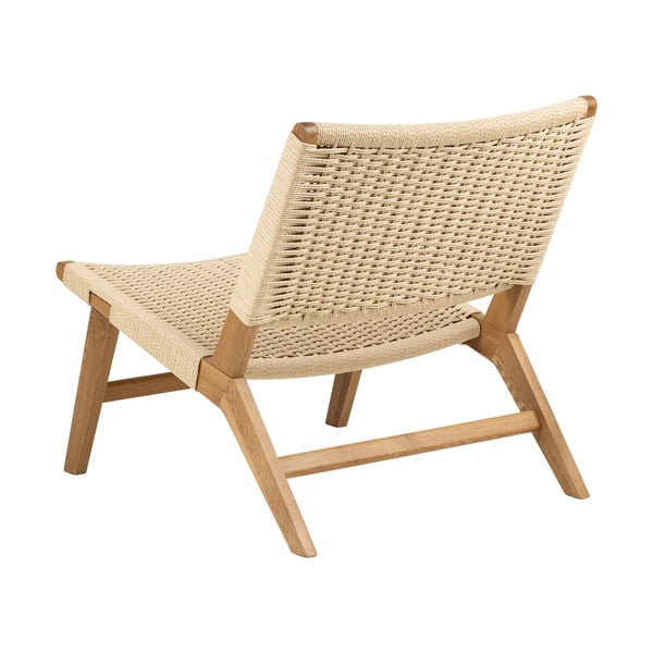 Křeslo s výpletem v přírodní barvě Carson – Actona-image-3