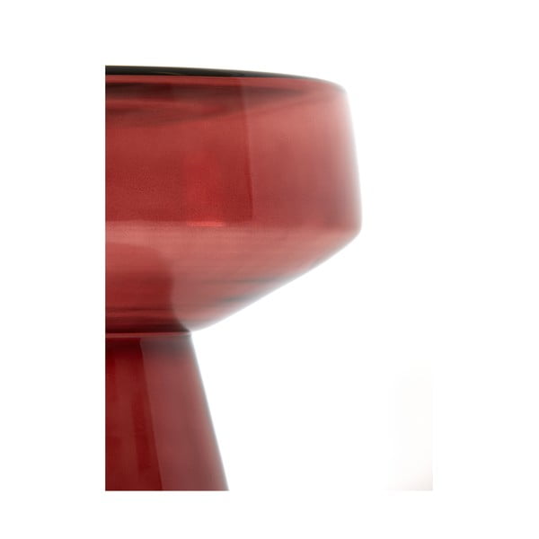 Skleněný kulatý odkládací stolek ø 37 cm Dakwa – Light & Living-image-4