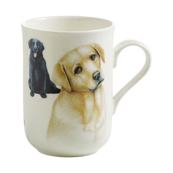 Hrnek z kostního porcelánu Maxwell & Williams Pets Labrador, 350 ml
