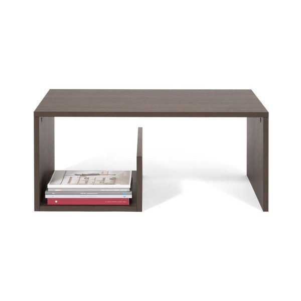 Konferenční stolek v dekoru tmavého dubu MobiliFiver Snake-image-1