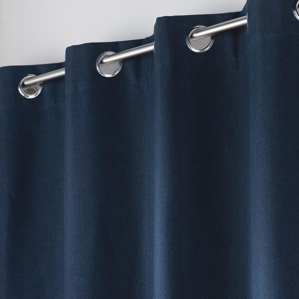 Tmavě modrý zatemňovací závěs 140x180 cm Crepuscule – douceur d'intérieur-image-2