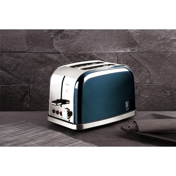 Modrý topinkovač Aquamarine Metallic Line - BerlingerHaus-image-1