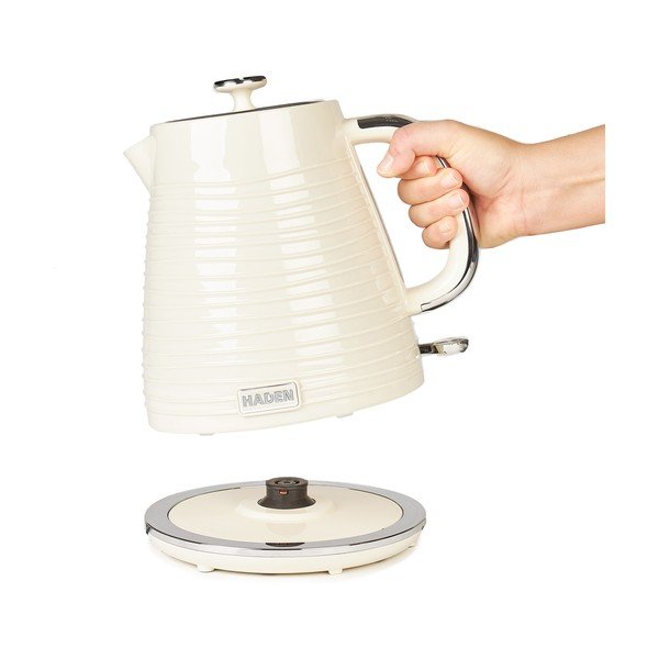 Krémová plastová rychlovarná konvice 1,7 l Devon – Haden-image-2