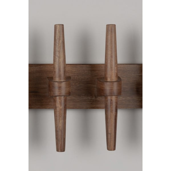 Nástěnný věšák z mangového dřeva v přírodní barvě Jakub – Dutchbone-image-3