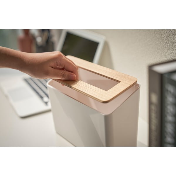 Bílý stolní koš na odpadky Yamazaki Rin, 2,3 l-image-3