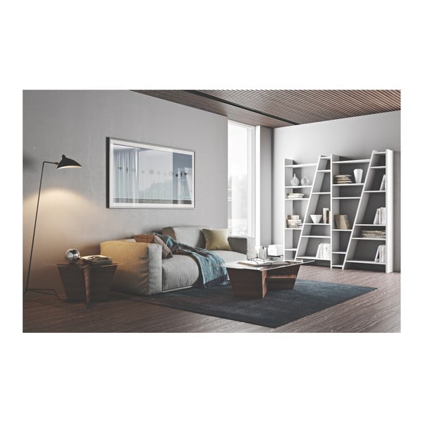 Bílá knihovna 190x195 cm Delta - TemaHome-image-3