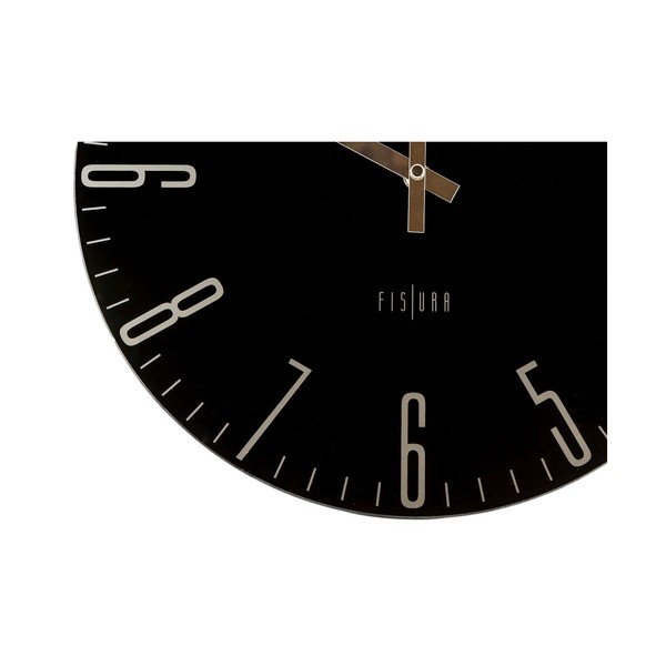 Hodiny Fisura Slim Black, ⌀ 35 cm-image-3