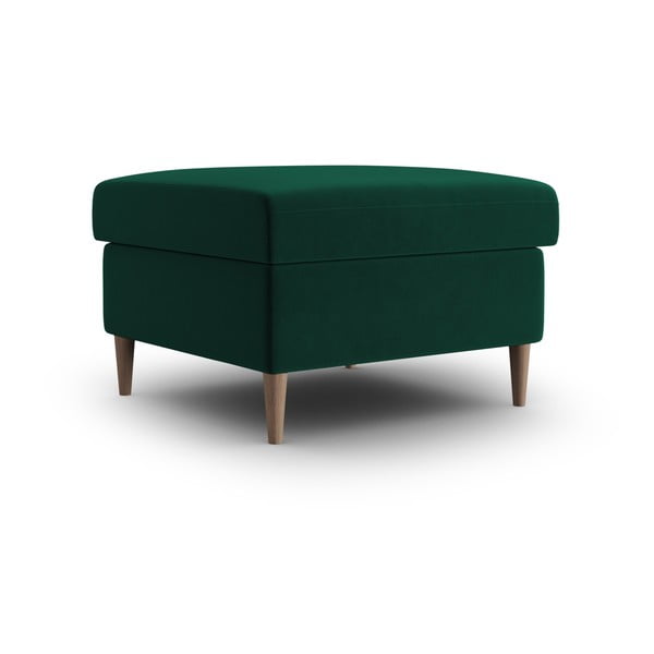 Zelená sametová podnožka Kyoto – Cosmopolitan Design-image-1