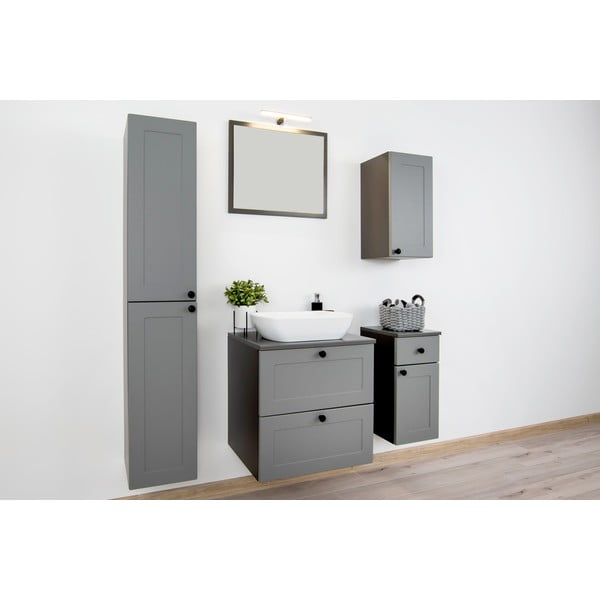 Nástěnné zrcadlo 60x50 cm Senja – STOLKAR-image-2