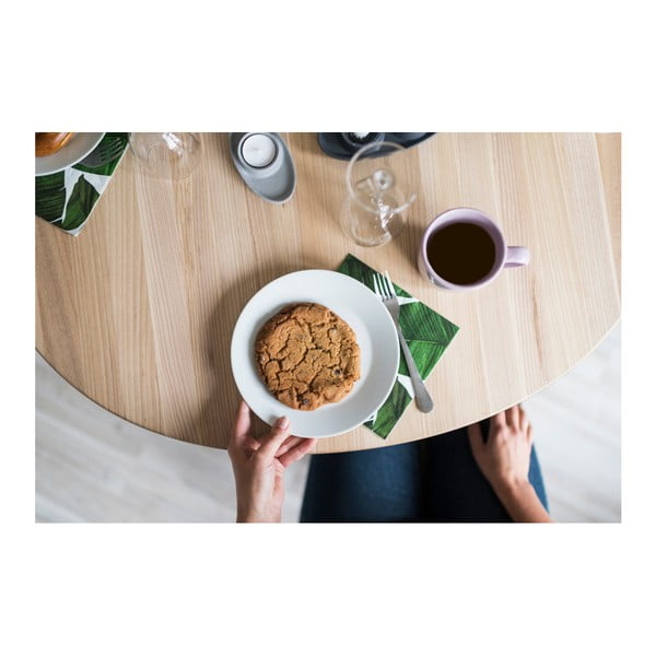 Přírodní jídelní stůl z masivu EMKO Naïve, ⌀ 90 cm-image-3