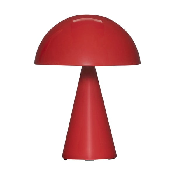 Červená LED stmívatelná stolní lampa (výška 20 cm) Mush – Hübsch