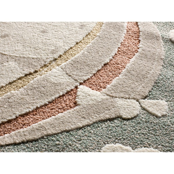 Zeleno-béžový dětský koberec 120x170 cm Clown – Universal-image-2