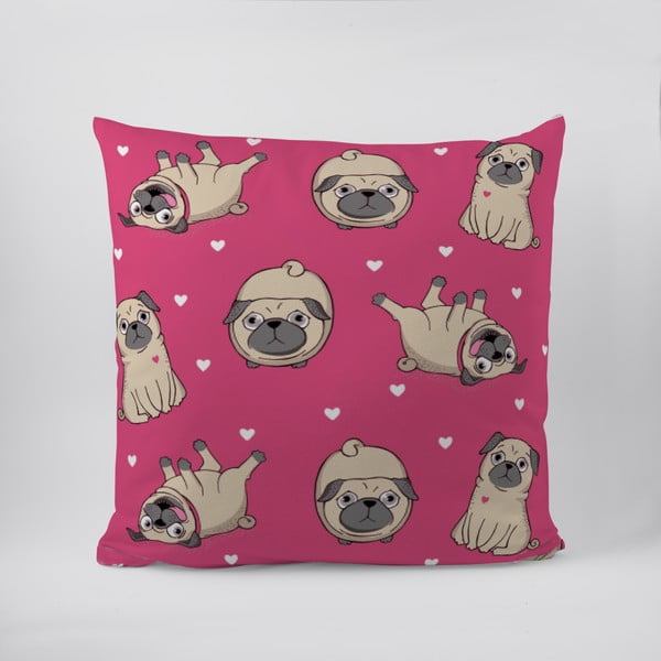 Polštář Butter Kings Love Pug-image-1