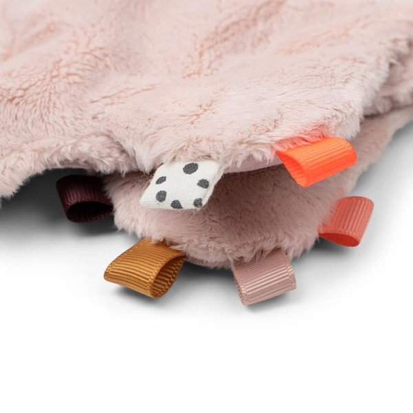 Růžová mazlicí hračka s poutkem na dudlík Done by Deer Cozy Friend Wally-image-2