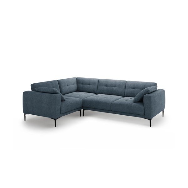 Tmavě modrá rohová pohovka (levý roh/do L) Bemy – Micadoni 