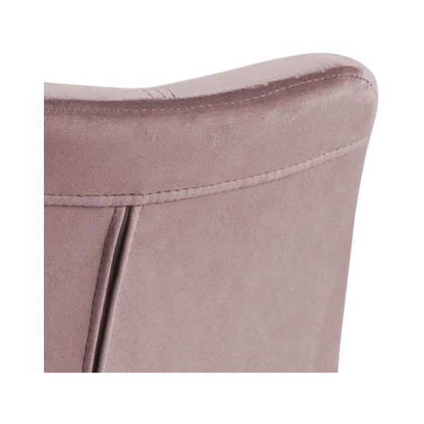 Pudrově růžová barová židle Actona Dima-image-1