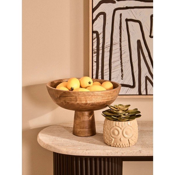 Dřevěná mísa v přírodní barvě ø 27 cm Kara – Premier Housewares-image-2