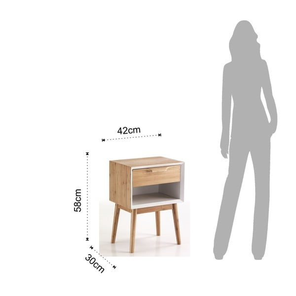 Bambusový noční stolek Tomasucci Hijo-image-2