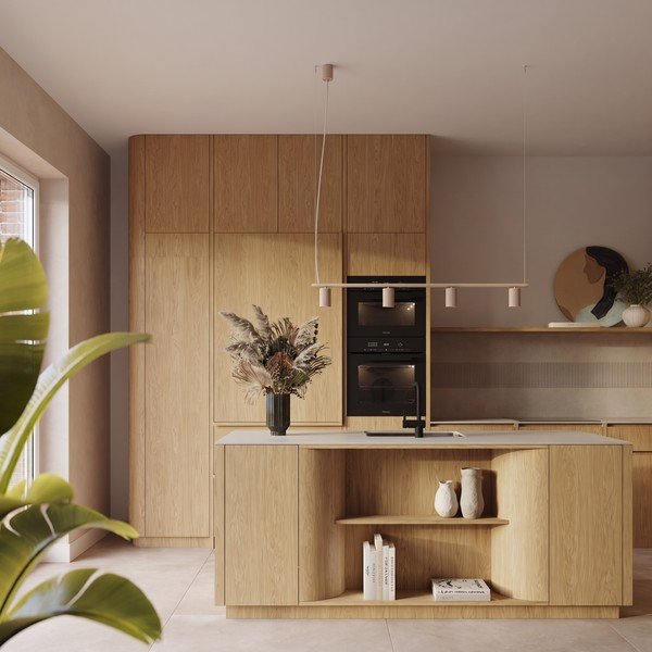 Taupe hliníkové závěsné svítidlo Gleam – Sollux-image-3