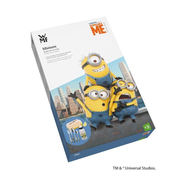 6dílný dětský jídelní set WMF Minions-image-1
