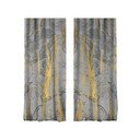 Závěsy v šedo-zlaté barvě v sadě 2 ks 140x260 cm – Mila Home