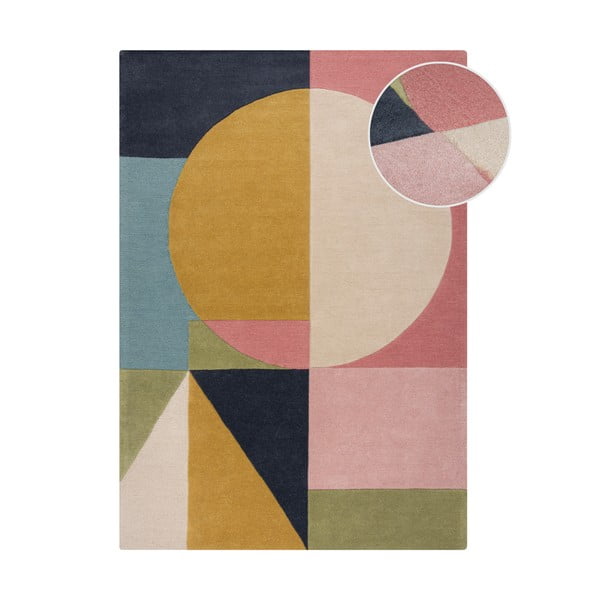 Ručně tkaný vlněný koberec 160x230 cm Esre Bright – Flair Rugs