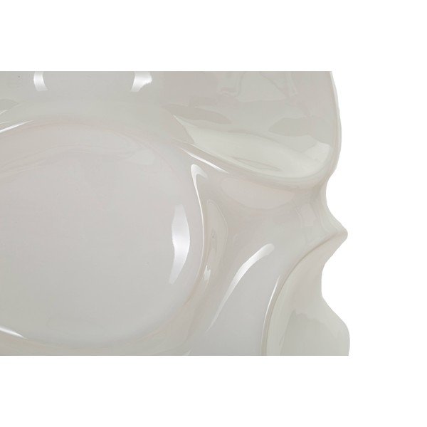 Bílá stojací lampa s textilním stínidlem (výška 83 cm) Warsaw – Mauro Ferretti-image-3