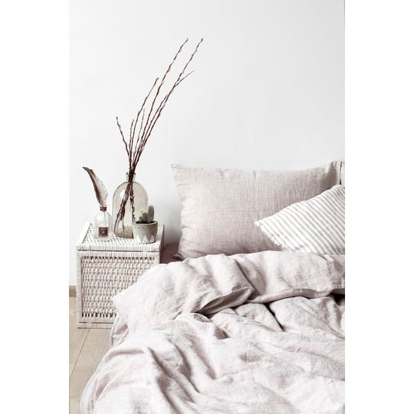 Přírodní lněný povlak na polštář Linen Tales, 70 x 90 cm-image-1