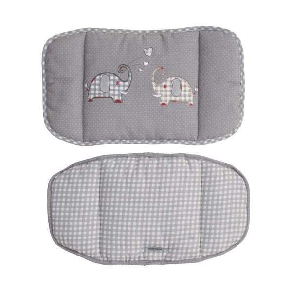 Šedá vložka do jídelní židličky Jumbo twins – Roba