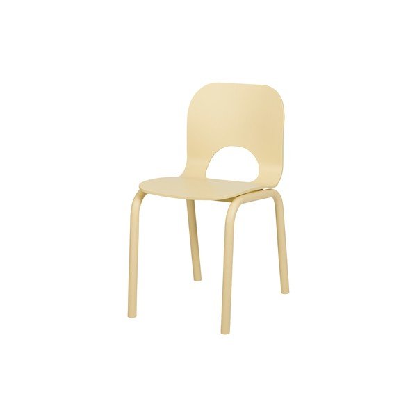 Žlutá jídelní židle Atto – noo.ma