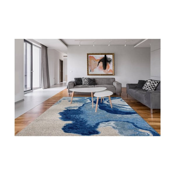 Ručně vyšívaný koberec Arte Espina Damast 100, 80 x 150 cm