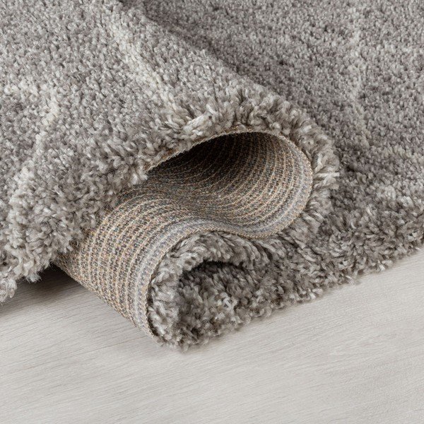 Šedý koberec Flair Rugs Kush, 200 x 290 cm-image-1
