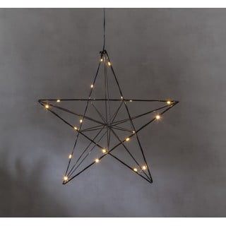 Vánoční závěsná světelná LED dekorace Star Trading Line, výška 36 cm