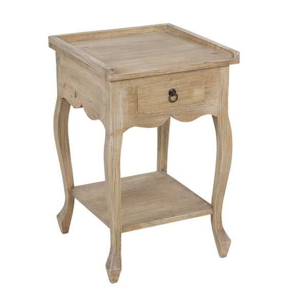Noční stolek ze dřeva mindi se zásuvkou Santiago Pons India