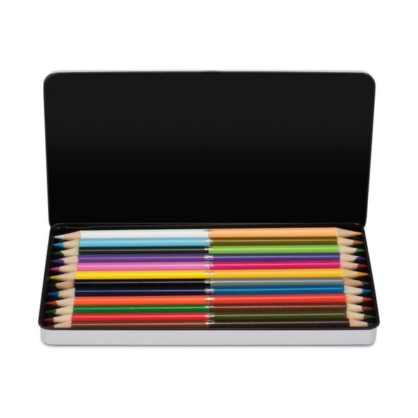 Sada 12 oboustranných pastelek npw™ Colouring Pencil Set