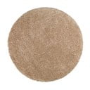 Světle hnědý koberec Universal Aqua Liso, ø 80 cm