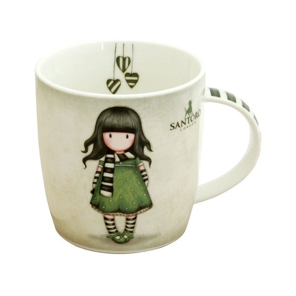 Hrnek z kostního porcelánu Santoro London Gorjuss The Scarf-image-2