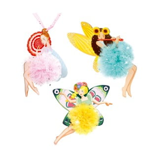 Set pro výrobu bambulí Djeco Fairies