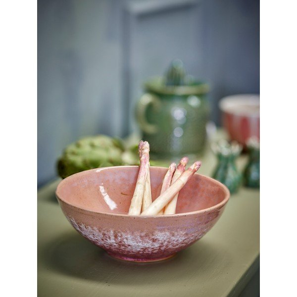 Misky v sadě 4 ks z kameniny v lososové barvě 890 ml Darlene – Bloomingville-image-1