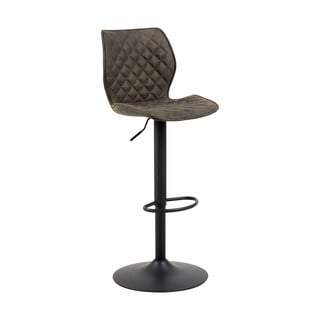 Tmavě zelené otočné barové židle v sadě 2 ks 116 cm Naomi – Actona