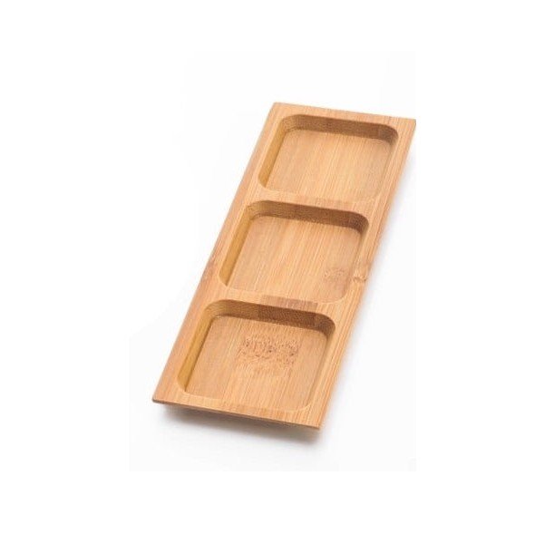 Sada 2 bambusových servírovacích misek Bambum Almeria, délka 18 cm-image-1