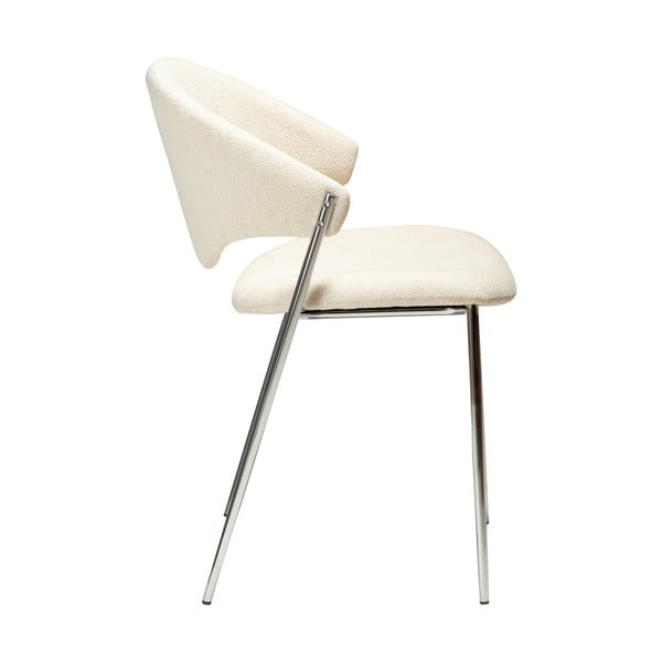 Krémová čalouněná jídelní židle Zone – DAN-FORM Denmark-image-1