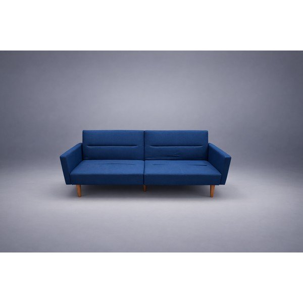 Tmavě modrá polohovací/rozkládací pohovka 204 cm Mainstays - II. jakost – Støraa-image-1