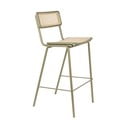 Zelené ratanové barové židle v sadě 2 ks 106 cm Jort - Zuiver