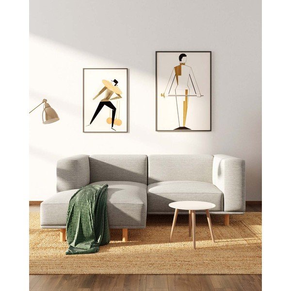 Světle šedá rohová pohovka (levý roh) Kukumo – Ame Yens-image-1