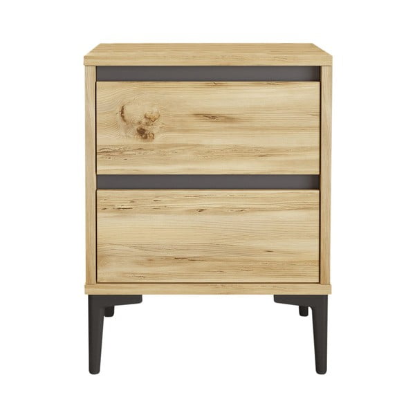Noční stolek v přírodní barvě Elegance – Kalune Design