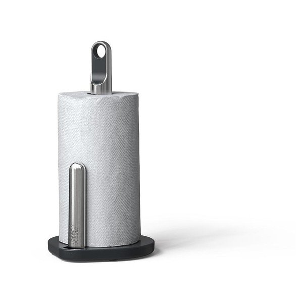 Tmavě šedý plastový stojan na papírové utěrky Hold – Joseph Joseph-image-4
