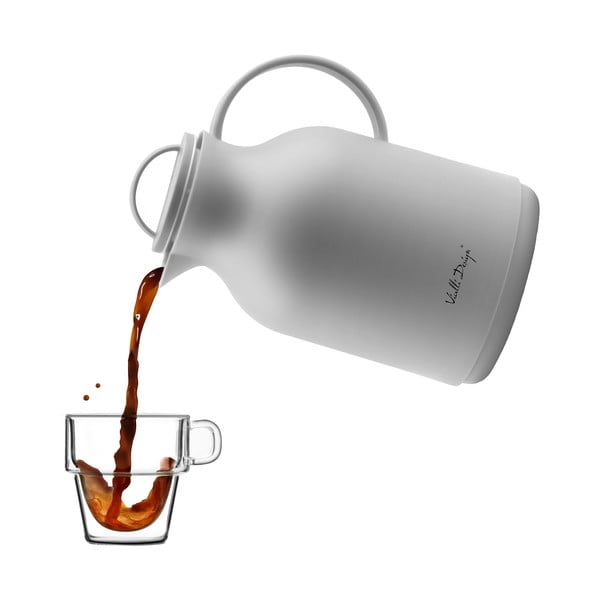Šedá termoska Vialli Design, 1 l-image-3