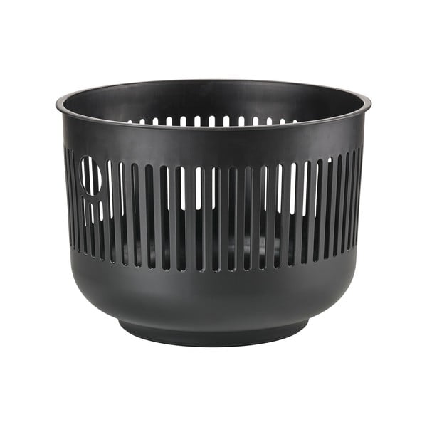 Černý plastový koš na prádlo 35 l Ume – Zone