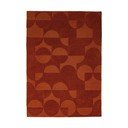 Ručně tkaný vlněný koberec v terakotové barvě 200x290 cm Gigi – Flair Rugs
